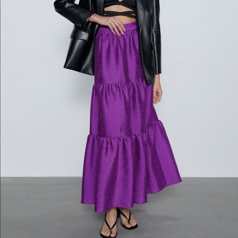 ZARA Tiered Skirt (NWT)